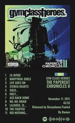 Gym Class Heroes - The Papercut Chronicles II.jpg